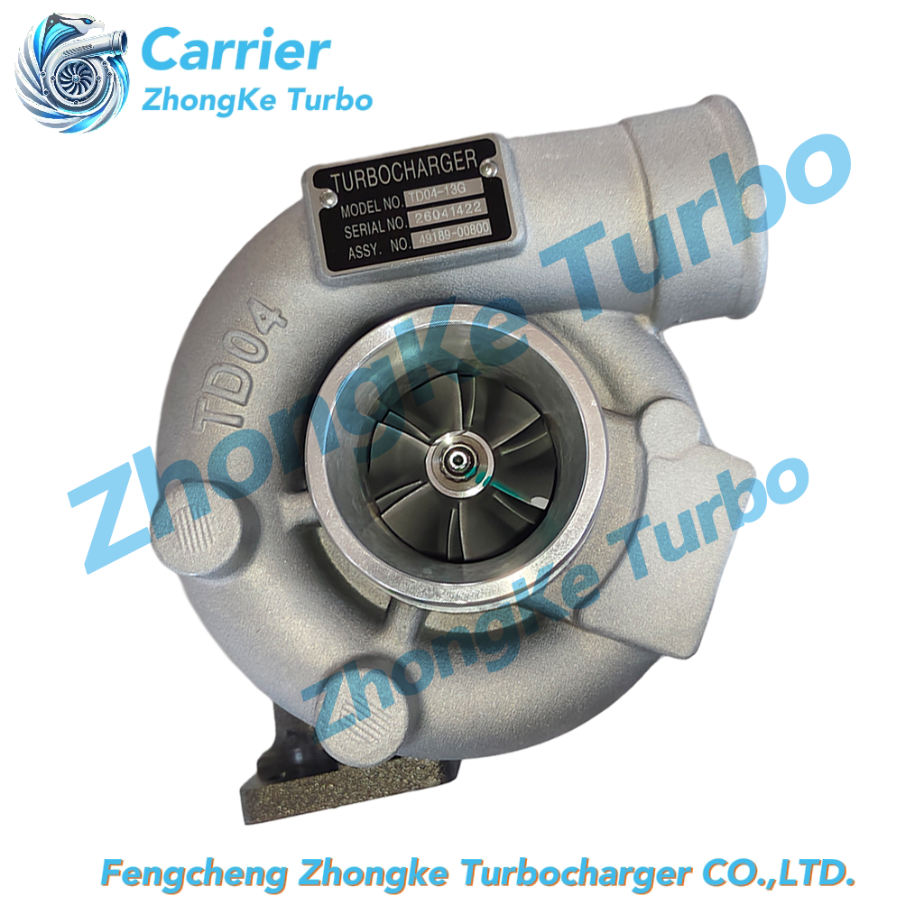 tho TD04HL-13G Turbo 49189-00800 ME080442 Turbocharger for KATO HD400