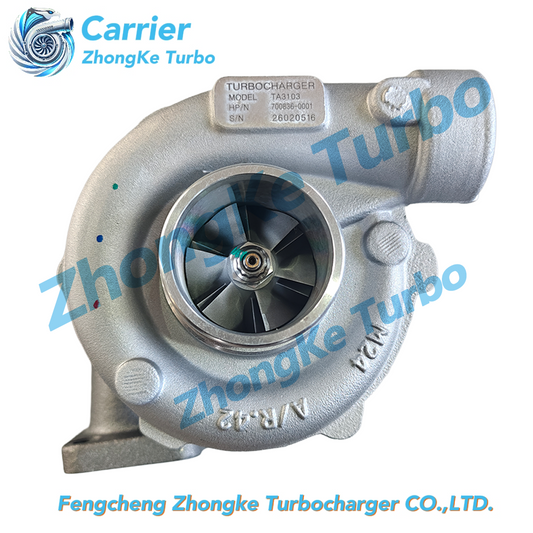 TA3103 Turbo 700836-0001 6207-81-8330 Turbocharger for Komatsu PC150/200 With S6D95L Engine